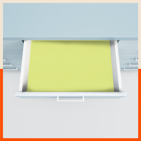 Vega Multipurpose Diamond Texture Shelf Liner | Green (60 cm X 500 cm 380 GSM)
